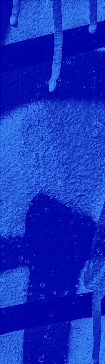 Blaue Wand